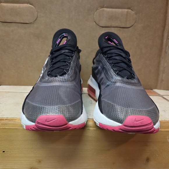 Nike Air Max 2090 Black/Metallic Silver Pink Women's Size 8 - Picture 2 of 8